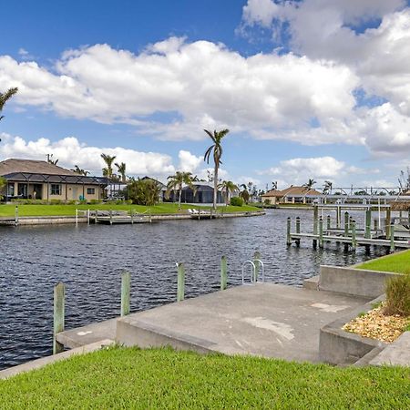 Fully Remodeled Electric-Heated Pool Home On Gulf-Access Canal - Villa Sunny Cape Coral Exteriör bild